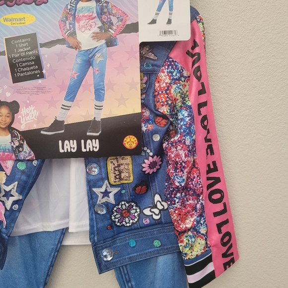 NWT Nickelodeon "That-Girl Lay-Lay" Girl's Halloween Costume 3 Piece S (6-6×) - Picture 3 of 9